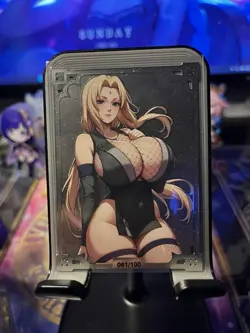 Goddess Story Metal Card Serialized Anime Waifu Random Serial # - Image 2