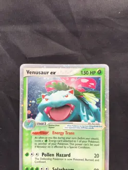 Pokemon Cards: EX FireRed and LeafGreen Rare Holo: Venusaur EX 112/112 - Image 2