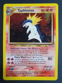 Typhlosion 18/111 Holo - Neo Genesis Set - Pokemon Card - Excellent Condition - Image 1