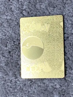 Pokemon Magikarp&Wailord GX HP300 Misprint Error Card OC Gold Foil Fan Art Card - Image 3
