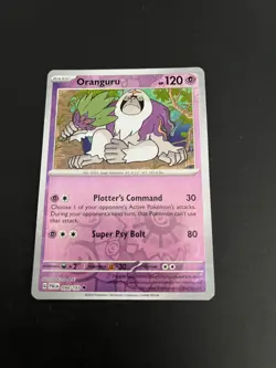 Pokemon TCG Oranguru 094/193 Paldea Evolved Reverse Holo Pokemon Card TCG - Image 2