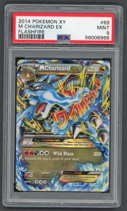 Pokemon Cards - PSA 9 M Charizard EX 69/109 - Flashfire XY - MINT - PSA9 - Image 1