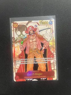 Gol.D.Roger OP09-118 SEC (Alt Art) Emperors in the New World One Piece TCG Card - Image 1