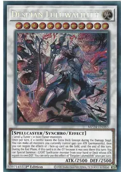 MP24-EN085 Despian Luluwalilith - Prismatic Secret Rare 1st Edition YuGiOh Card - Image 1