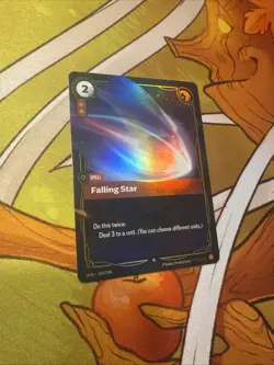 Riftbound Falling Star Card Origins OGN 029/298 League Of Legends English - Image 1