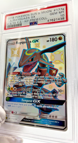Pokemon Cards - PSA 10 Rayquaza GX 177a/168 - Hidden Fates FA - PSA10 - GEM MT - Image 5