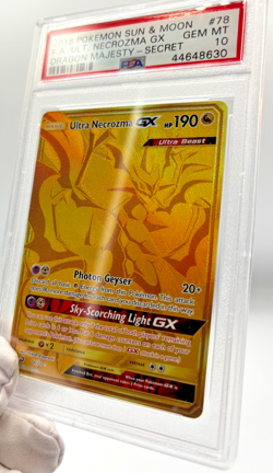 Pokemon Cards - PSA 10 Ultra Necrozma GX 78/70 - Dragon Majesty Secret - GEM MT - Image 5