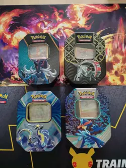150+ POKEMON CARDS/TIN BUNDLE - 5 Ultra Rares & 10 Holos. 0 Energy's/0 Trainers. - Image 3