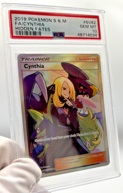 Pokemon Cards - PSA 10 Cynthia SV82/SV94 - Hidden Fates FA - PSA10 - GEM MT - Image 4