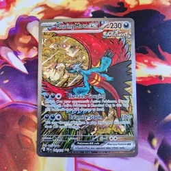Pokemon TCG Roaring Moon EX Prismatic Evolutions Card 162/131 SIR NM - Image 1