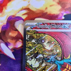 Pokemon TCG Roaring Moon EX Prismatic Evolutions Card 162/131 SIR NM - Image 2