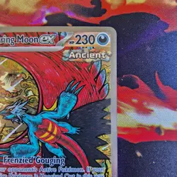 Pokemon TCG Roaring Moon EX Prismatic Evolutions Card 162/131 SIR NM - Image 3
