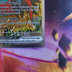 Pokemon TCG Roaring Moon EX Prismatic Evolutions Card 162/131 SIR NM - Image 4