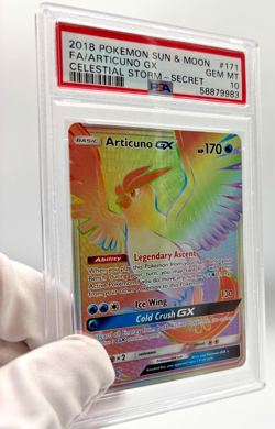 Pokemon Cards - PSA 10 Articuno GX 171/168 - Celestial Storm FA PSA10 - GEM MT - Image 3