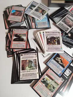 Star Wars CCG Decipher 500+ Card Lot + Storage Box - Image 2