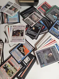 Star Wars CCG Decipher 500+ Card Lot + Storage Box - Image 3