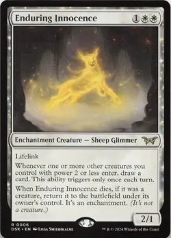 Enduring Innocence R Duskmourn: House of Horror 6 - LP MTG - Image 1