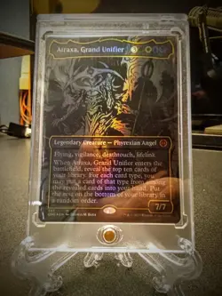 Atraxa, Grand Unifier (Oil Slick Raised Foil) Phyrexia: All Will Be One Foil MTG - Image 2