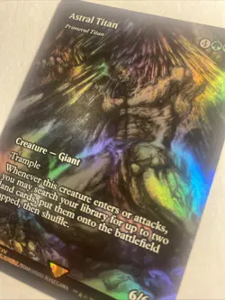 Astral Titan - Primeval Titan (Showcase) Final Fantasy: Through the Ages Foil - Image 2