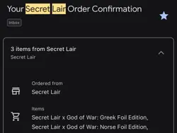 Secret Lair x God of War: Norse Foil Edition PRESALE Playstation Superdrop MTG - Image 5