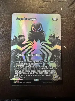 Opposition Agent Marvel's Spider-Man Borderless Foil Mythic Rare - Image 1