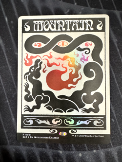 Mountain (0891) (Rainbow Foil) - Secret Lair Drop Series (SLD) - Image 1