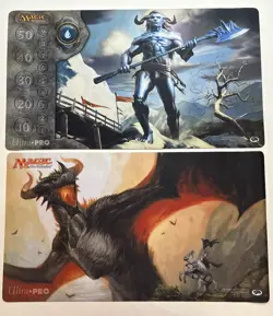 Ultra Pro Magic The Gathering Playmats Lot Of 2 MTG - Image 1