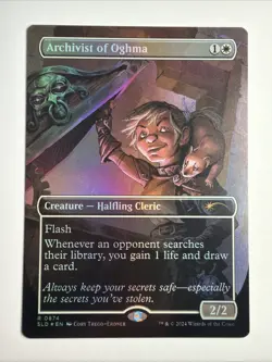 Archivist of Oghma (Rainbow Foil) Secret Lair Drop Foil - Image 1