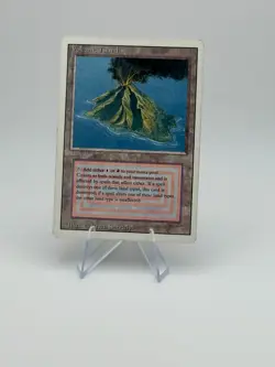 MTG Volcanic Island Revised - Dual Land - LP - Vintage 1994 - Image 1