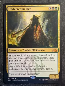Underrealm Lich - Guilds of Ravnica (MTG) - Image 1