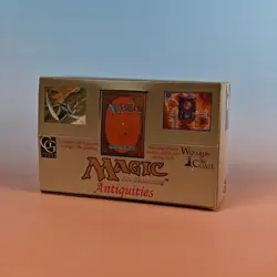 ANTIQUITIES EMPTY BOOSTER BOX GOOD CONDITION MAGIC THE GATHERING - 1994 - EN - Image 1