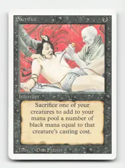 Sacrifice Revised Edition # Magic the Gathering Uncommon - Image 1