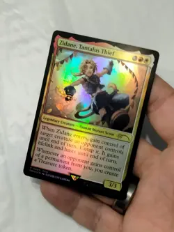 MTG: Final Fantasy Zidane, Tantalus Thief 0005 Promo Rare Foil MTG TCG NM - Image 2