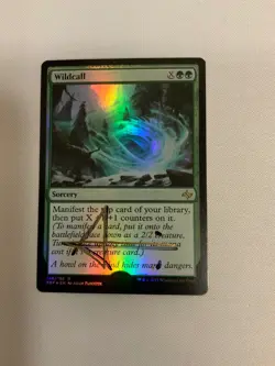 MTG Magic Wildcall FOIL Signed F&B Artist Proof x1 Fate Reforged Paquette - Image 1