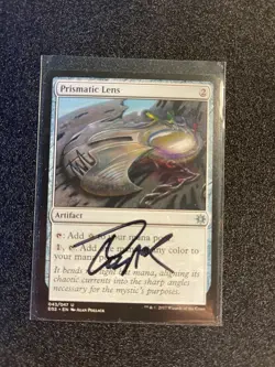 MTG Magic Prismatic Lens Signed Artist Proof X1 Pollack - Image 1