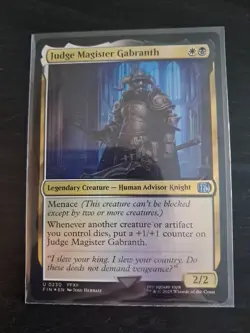 Judge Magister Gabranth (Extended Art) Final Fantasy Foil - Image 1