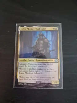 Judge Magister Gabranth (Extended Art) Final Fantasy Foil - Image 2