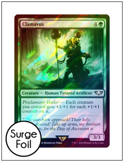 1x Clamavus, Surge Foil, Warhammer 40k, Magic MTG NM - Image 1