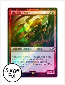 1x The Red Terror, Surge Foil, Warhammer 40k, Magic MTG NM - Image 1