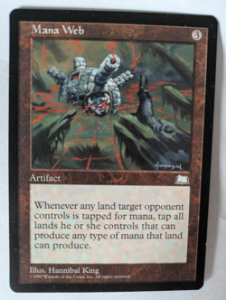 Mana Web Weatherlight MTG NM Free shipping with tracking - Image 1