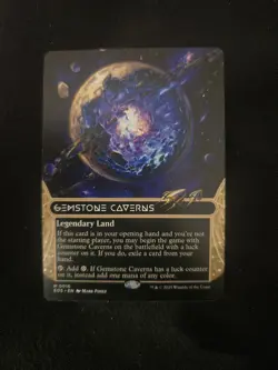 Gemstone Caverns (0016) (Borderless) Edge of Eternities: Stellar Sights Regular - Image 1