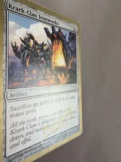 Mtg Krark-Clan Ironworks GOLD BORDERED World Champ Decks 2004 HP San Francisco - Image 4
