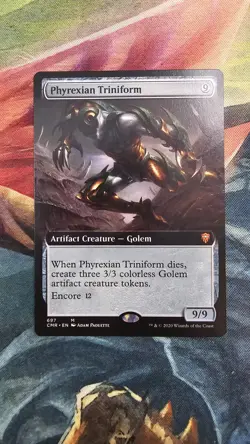 Phyrexian Triniform (Extended Art) Commander Legends Regular - Image 1