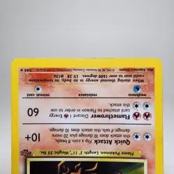 Pokemon English Jungle Flareon Holo #3/64 1999 WOTC Wizards off the Coast MP - Image 4