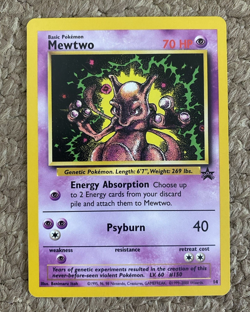 Pokemon TCG - Mewtwo Movie Black Star Promo 14 - Image 1
