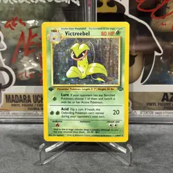 Pokemon TCG Victreebel Jungle Holo Card 14/64 1st Edition Rare - Image 1