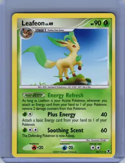 Pokemon Rising Rivals #45/111 Leafeon Near Mint or Better - Image 1