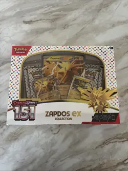 Pokemon TCG Scarlet & Violet 151 Zappos EX Collection DAMAGED BOX - Image 1