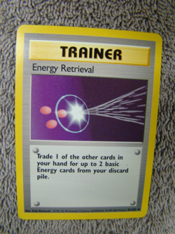 Pokemon Base Set 4th Print 1999-2000 Energy Retrieval NM - Image 1