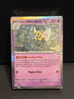 Lillie’s Ribombee 183 Journey Together SEALED Promo Deck Pokemon TCG - Image 1